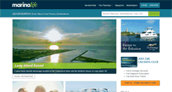 Desktop Screenshot of marinalife.com